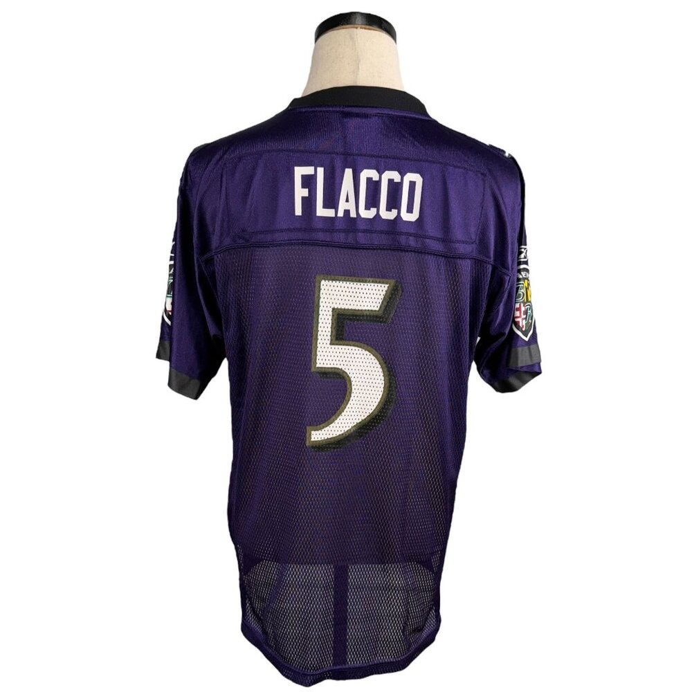 Joe Flacco Baltimore Ravens Youth XL NFL On-Field Jersey By Reebok